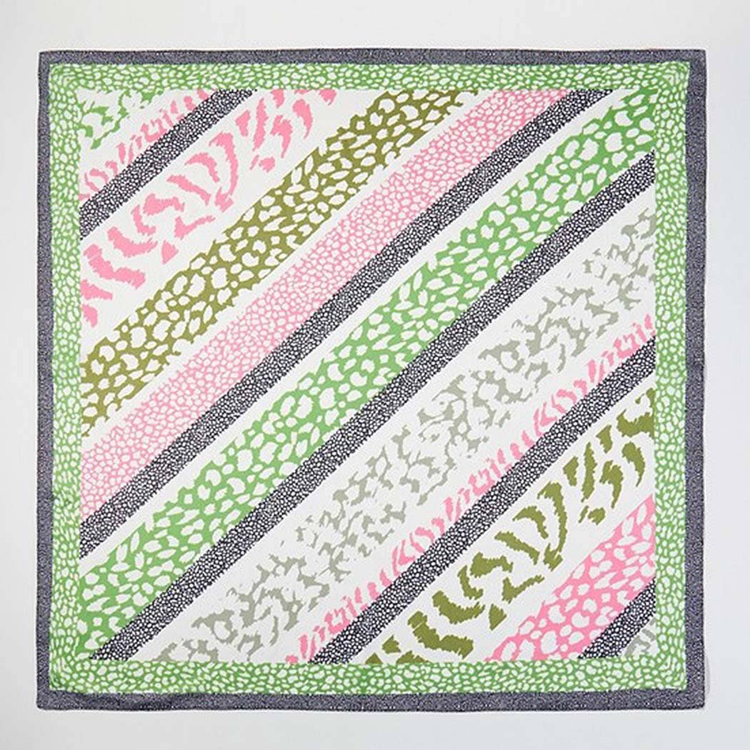 Abstract Leopard Print Bandana: COR