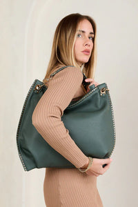 Carly Studded Bag Two Colors!