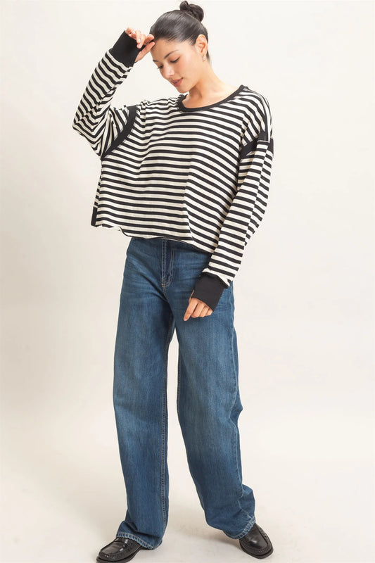 Weekend Stripes Top
