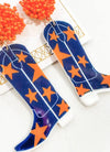 Boot Gameday Earrings Three Colors!