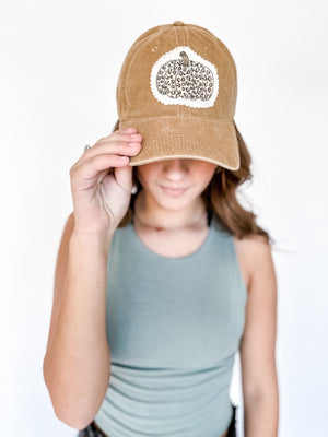 Vintage Washed Pumpkin Hat