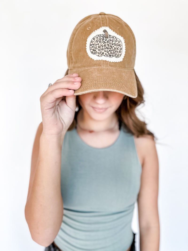 Vintage Washed Pumpkin Hat