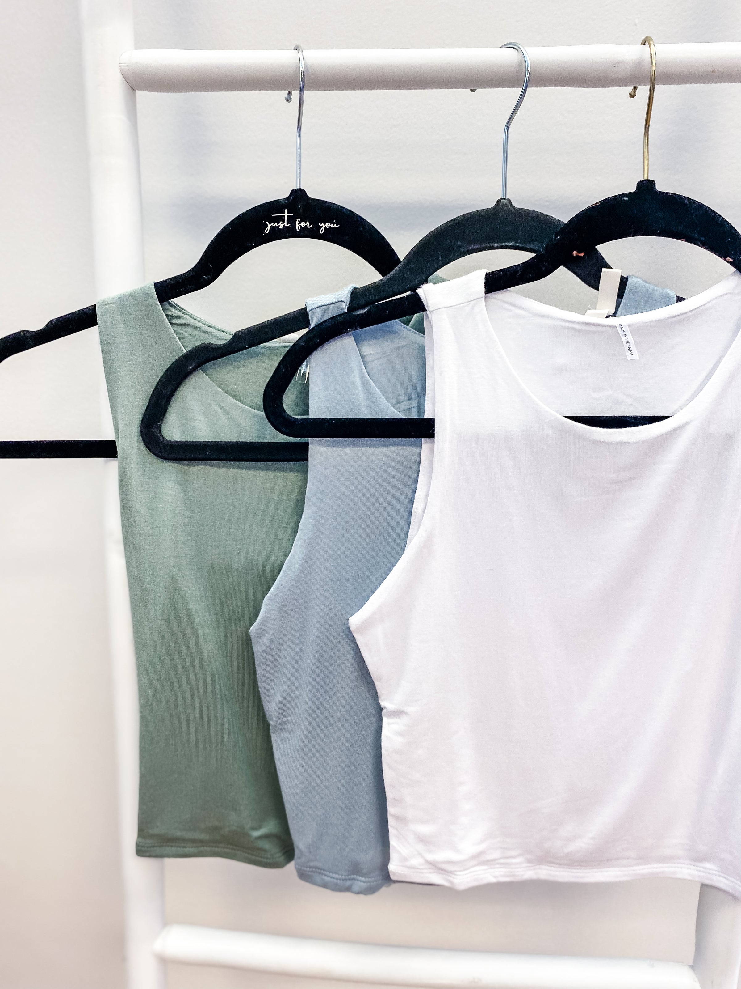 High Neck Tank Many Colors